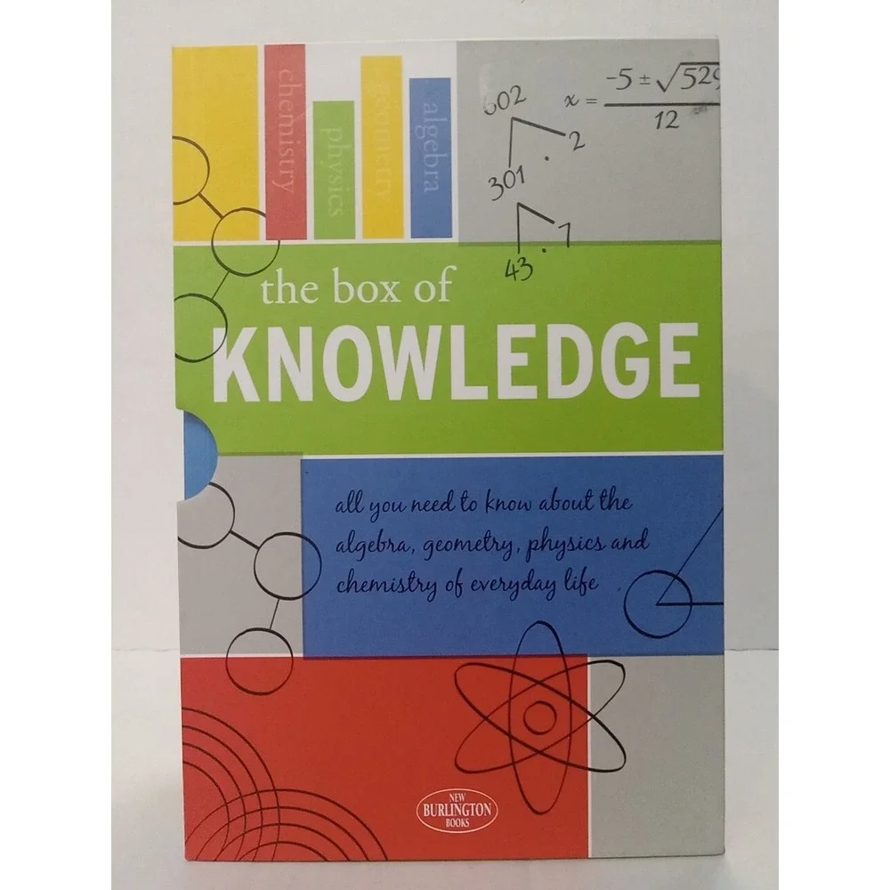 Box‎ of Knowledge New Burlington Chemistry PHYSICS GEOMETRY ALGEBRA SCIENCE SET